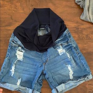 3 for $10* Maternity Shorts with band